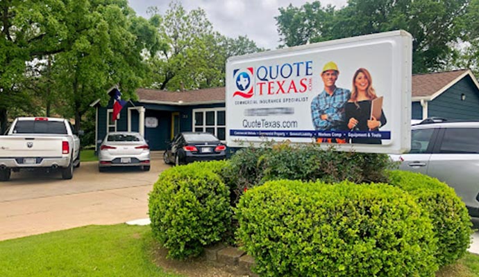 Quote Texas service vehicle